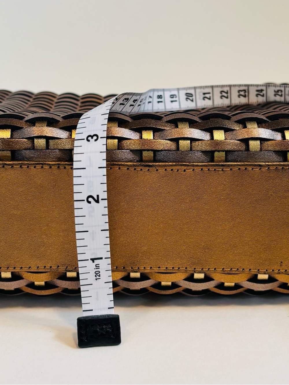 CEM vintage leather woven crossbody - Picture 9 of 9
